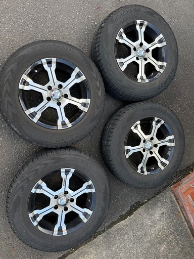 デリカD5 スタッドレスタイヤホイールMKW MK-36　4本