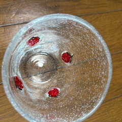 イチゴのグラス1つの画像