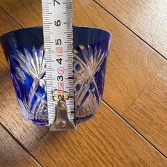 切り子グラス2つセットの画像