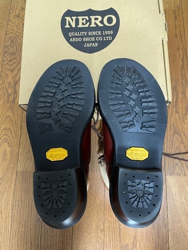 安藤製靴　ワークブーツ　ジェレミー　サイズ25.5cm 中古品