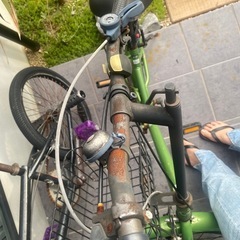 折りたたみ自転車の画像