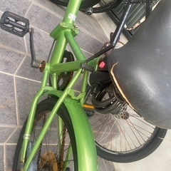 折りたたみ自転車の画像
