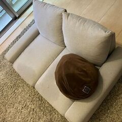 ローソファー（二人掛け用）の画像