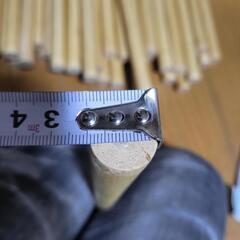 DIY 工作 丸木 木材 72本の画像