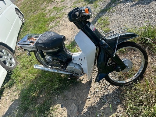 スズキバーディー50BA14A型モデル希少距離1キロジャンク品部品取り