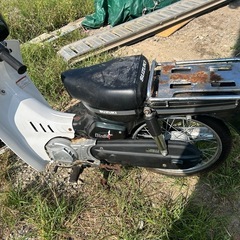 スズキ　バーディー50　BA14A型モデル　希少距離1キロ　ジャンク品　部品取りの画像