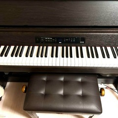 GL-1 ダークブラウン 電子ピアノ 88鍵 椅子付きの画像
