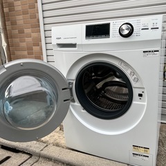 【コンパクト美品】AQUA2020年製ドラム式洗濯機の画像