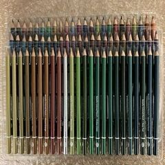 メタリックの色鉛筆72色セットの画像