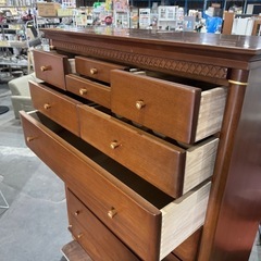 今週の激安‼️目玉商品💰🔶工芸家具　7段タンス🔶9/7より販売‼️1点限り早い者勝ちの画像