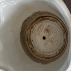 大きな陶器鉢🪴受け皿付きの画像