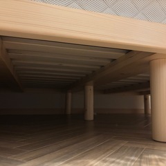 すのこベッドフレーム【ダブルサイズ】の画像