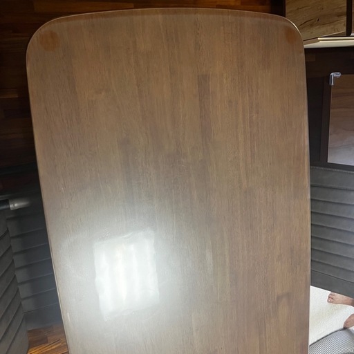 美品！高級天然の木使用！テーブル椅子セット