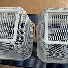 イケアのリーサトルプバスケット　２個セットの画像