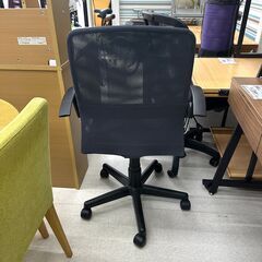 店頭引き渡し 中古 オフィスチェア 椅子 イス 家具 ブラック の画像