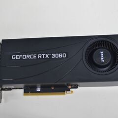 【中古 動作確認済】ZOTAC GeForce RTX 3060 12GB搭載グラフィックスカードの画像