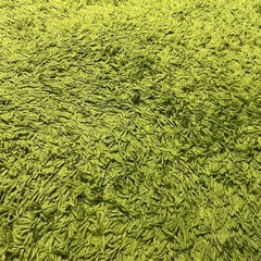 IKEA ラグマット緑色の画像