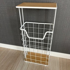 トイレットペーパー　入れ　棚の画像