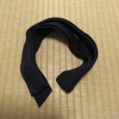 ユニクロ　レディース　ワイドパンツ　サイズM　ネイビー色の画像