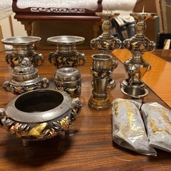 真鍮　仏具の画像