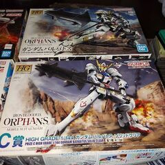 ガンプラ❗格安４体セットまとめ売り❗ガンダムバルバトス、一番くじソリッドクリア等❗新品未開封🎵の画像