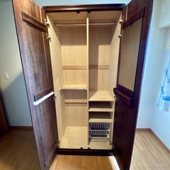 ワードローブキャビネット　取りに来てくれる方　差し上げますの画像