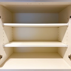 【美品】　食器棚　ホワイトの画像
