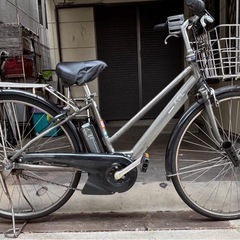 ブリヂストン　 電動アシスト自転車 A.C.L　27インチ　内装5段変速　12.3Ah 中古  の画像