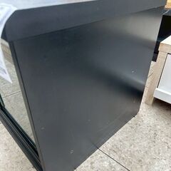 ★リユースのサカイ高崎店★TJ12717 SHIRAI テレビ台 黒 H44.3×D45×W109.5 クリーニング済みの画像