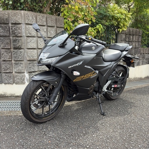 スズキ ジクサーSF250 ABS マットブラック ETC/前後ドラレコ付き