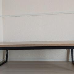 ☕9月土日引渡限定⭕テーブル⭕白色/北欧調⭐木目調/ロータイプ⭐カフェテーブル⭐ホワイトウッド⭐美品の画像