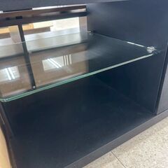 ★リユースのサカイ高崎店★TJ12720 ONKYO テレビ台 黒 H56×D46×W120 クリーニング済みの画像
