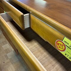 【ジャングルジャングル深井店】★7段チェスト 茶 ブラウン ライトブラウン タンス 収納家具 衣類収納 家具 堺市（中区 堺区 東区 西区 南区 北区）和泉市 河内長野市 富田林市 松原市 狭山市 深井 【FU2662】の画像