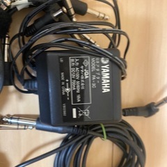 YAMAHA電子ドラム用シールド、アダプタなとの画像