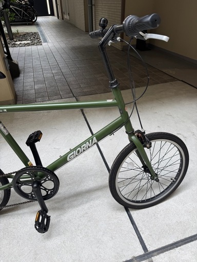 Version-Mミニベロ 軽快クロスバイク 小径車 SHIMANO 6速 緑色 Version-Mミニベロ 軽快クロスバイク 小径車 SHIMANO 6速 緑色