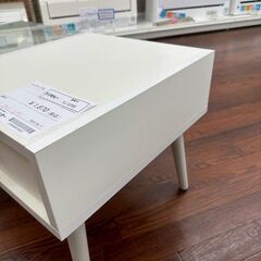 ★リユースのサカイ高崎店★TJ12722  ローテーブル 白 H41×D44.5×W79.5 クリーニング済みの画像