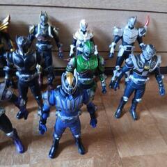仮面ライダー　ソフビの画像