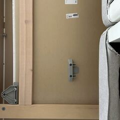 ★リユースのサカイ高崎店★TJ12723 イケア ４人掛けダイニングセット 白 H74.5×D80×W130.0-190.0 クリーニング済みの画像