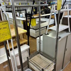 【ジャングルジャングル深井店】★ワードローブ スチールラック ラック 収納家具 家具 堺市（中区 堺区 東区 西区 南区 北区）和泉市 河内長野市 富田林市 松原市 狭山市 深井 【FU2664】の画像