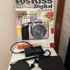 【早い者勝ち】スマホに送れる一眼レフWiFi機能　キャノン EOS Kiss Nセットの画像