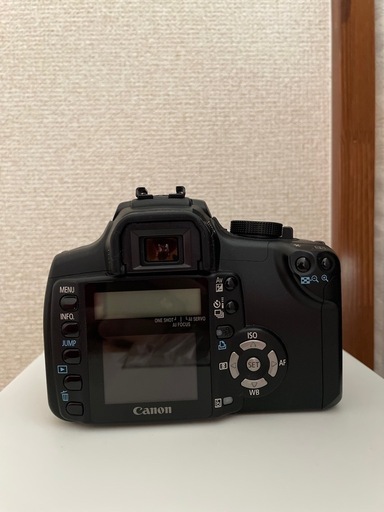 【取引中】スマホに送れる一眼レフWiFi機能　キャノン EOS Kiss Nセット