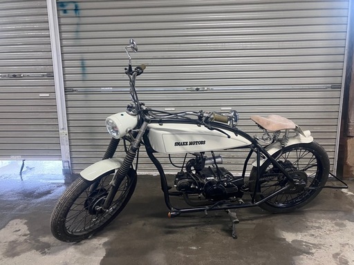 SNAKE MOTORS K-16 50cc 始動確認