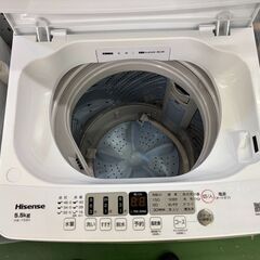 【愛品館八千代店】Hisense　ハイセンス　2023年製　5.5㎏全自動洗濯機　HW-T55Hの画像