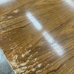 ★リユースのサカイ高崎店★TJ12726  2人掛けダイニングセット 茶 H72×D78×W119 クリーニング済みの画像