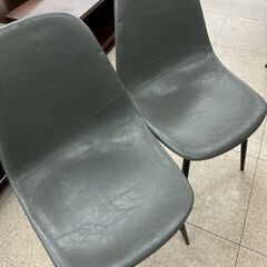 ★リユースのサカイ高崎店★TJ12726  2人掛けダイニングセット 茶 H72×D78×W119 クリーニング済みの画像
