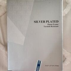 池袋西武購入 シルバーの写真立ての画像