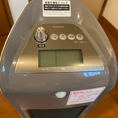 電気温風ファンヒーターの画像