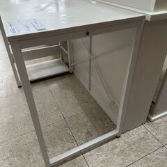 ★リユースのサカイ高崎店★TJ12732  デスク 白 H114×D53×W110 クリーニング済みの画像