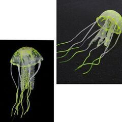 シリコン製/人口クラゲ（新品）イエローの画像