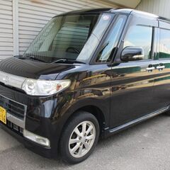 ダイハツ タント カスタムX 平成20年 111500キロ 黒の画像